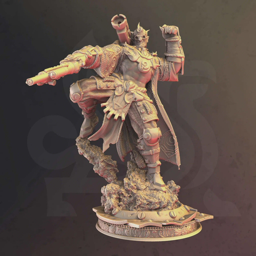Half-Orc Artificer - Tomas Lumens - DM Stash