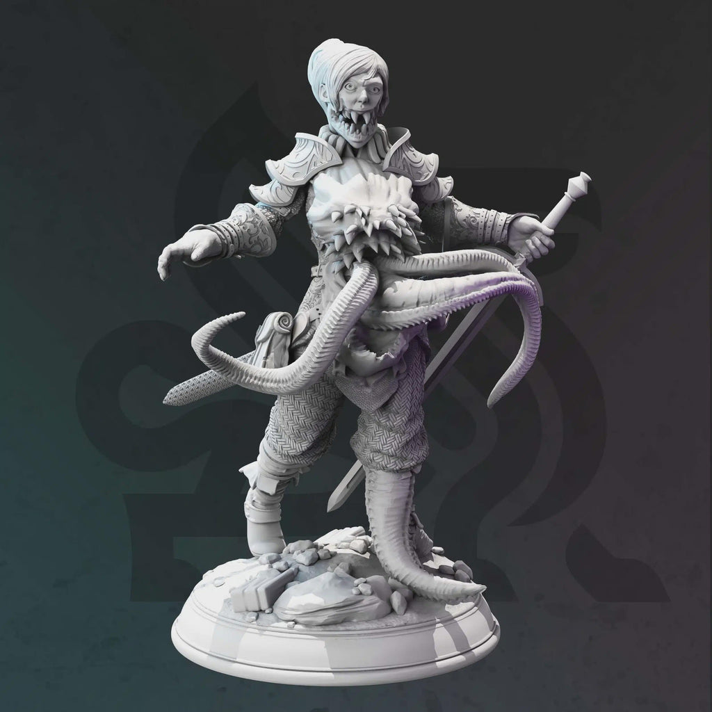 Female Human Ranger Miniature - Shapeshifter - Adana White - DM Stash