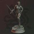 Female Vampire Rogue Duelist Miniature - Mina Strauss - DM Stash