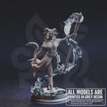 Female Tiefling Sorcerer Miniature - Aria the Faithful - DM Stash