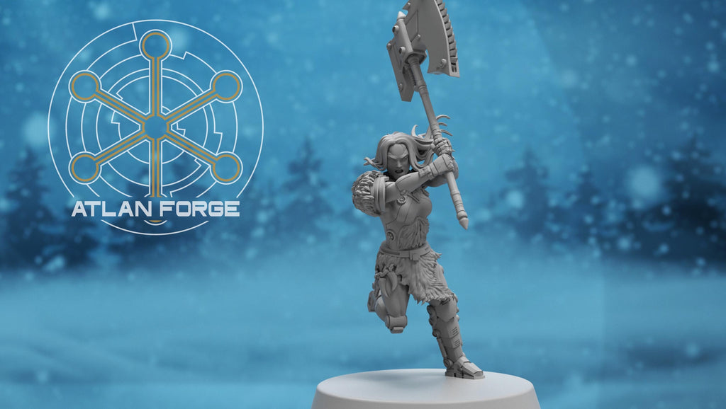 Doncellas Asgardianas Furia Tormentosa - Atlan Forge