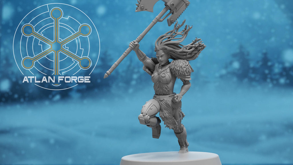 Doncellas Asgardianas Furia Tormentosa - Atlan Forge