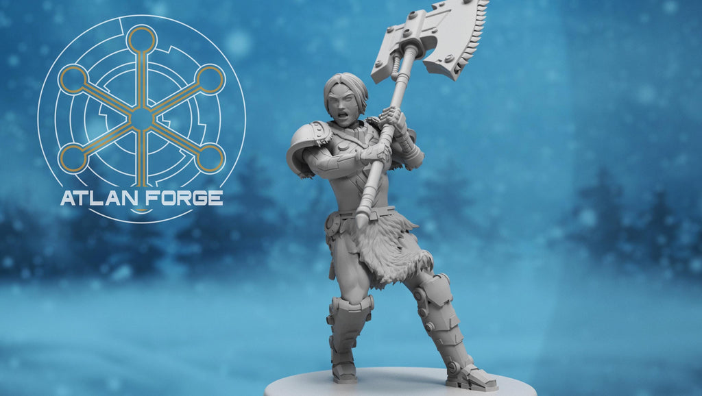 Doncellas Asgardianas Furia Tormentosa - Atlan Forge