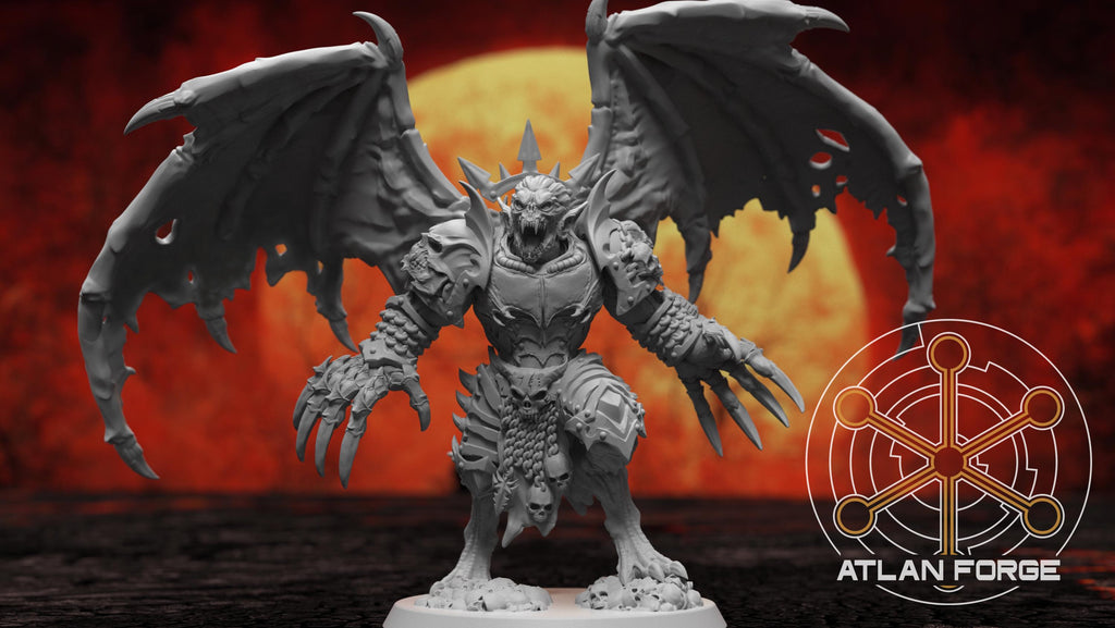 Vampire Overlord - 60mm Base - Atlan Forge