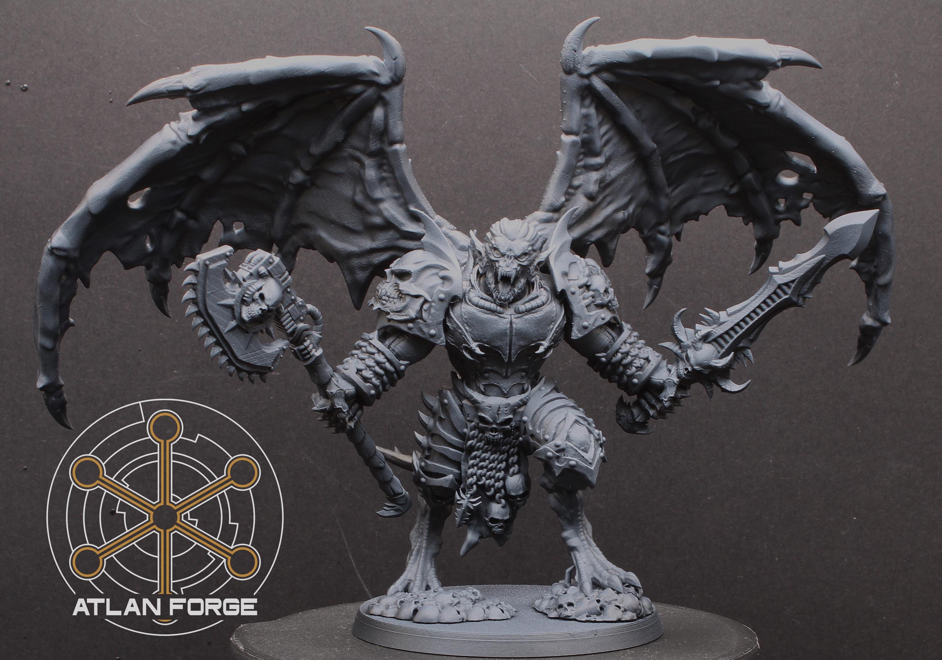 Vampire Overlord - 60mm Base - Atlan Forge