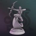 Female Elf Ranger Miniature - Elexana, Arcane Ranger - DM Stash