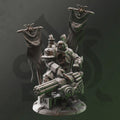 Human Gunslinger Miniature - Kartol, War Chief - DM Stash