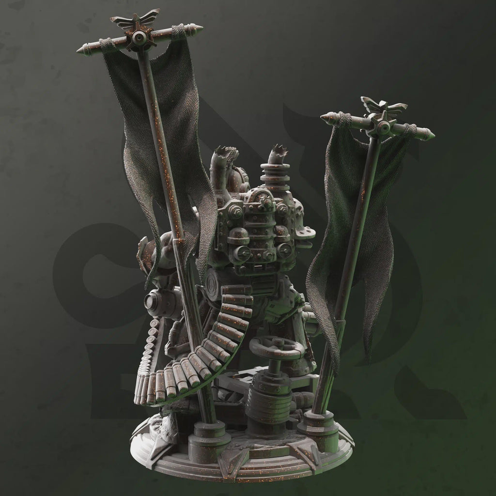 Human Gunslinger Miniature - Kartol, War Chief - DM Stash