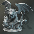 Vilamin, Lightning Chimera - Miniature - DM Stash
