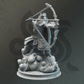 Beastfolk Ranger Miniature - Akataka, Flighted Air Ranger - DM Stash