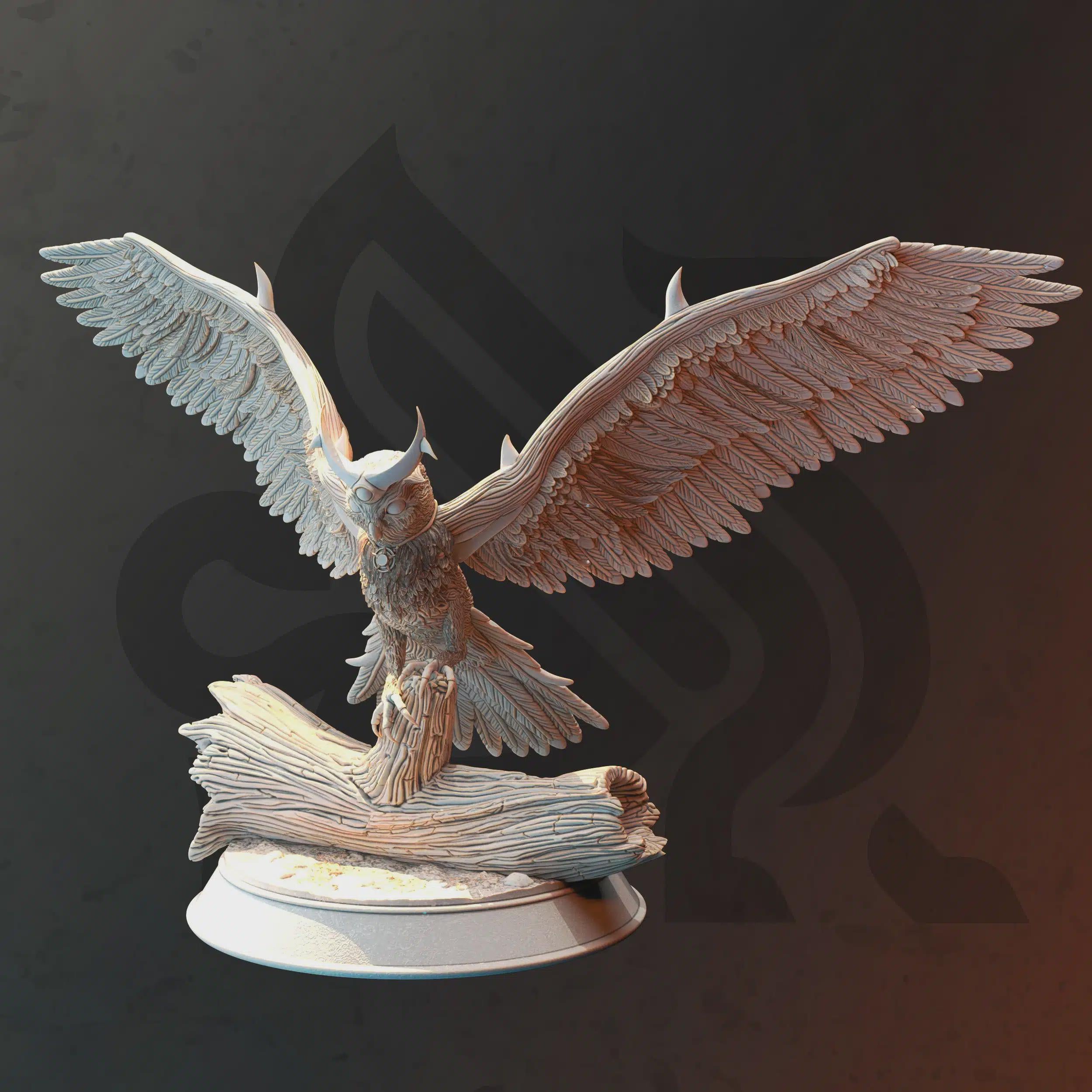 Owl Fey Monstrosity - The Moon Devil - DM Stash