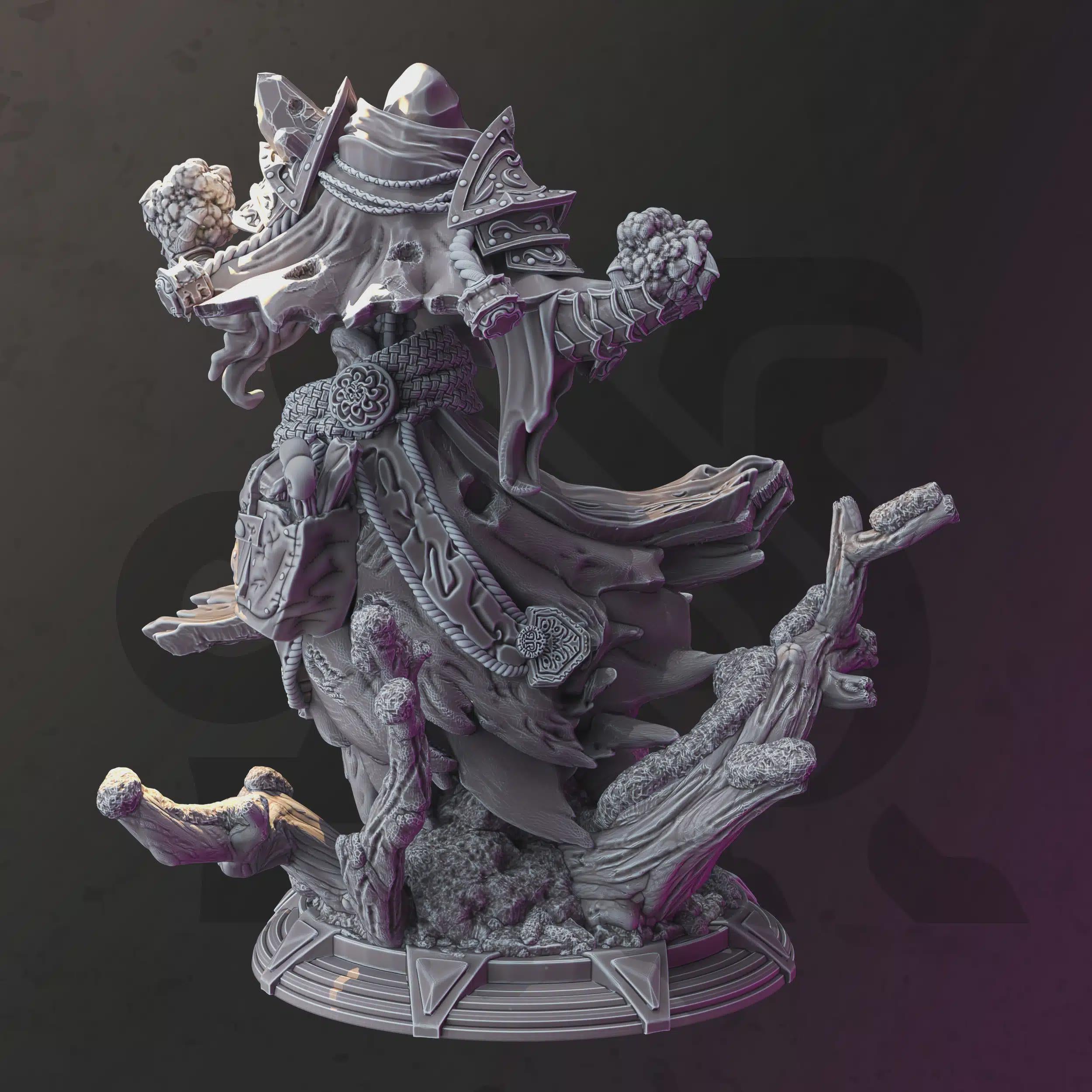 Undead Apparation Miniature - Brisini, Boreal Wraith - DM Stash