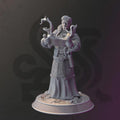 Halfling Cleric Miniature - Darius Burrows, Cleric of Cedhelieth - DM Stash