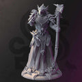 Dragonfolk Wizard Sorcerer Miniature - Artiza, The Unruly Dragon - DM Stash
