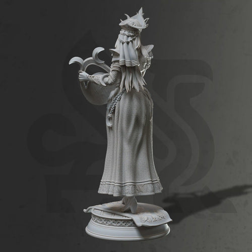 Miniatura de Clériga Elfa Celestial - Glanbeli, La Primera Gran Luz - DM Stash