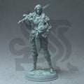 Elf Female Paladin Miniature - Celathyn, Nais ro Nan Thalias - DM Stash