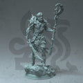 Fey Elf Druid Miniature - Aurelion, The Evening Star - DM Stash