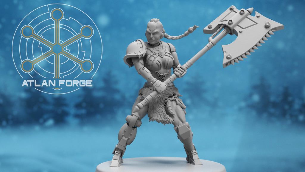 Doncellas Asgardianas Furia Tormentosa - Atlan Forge