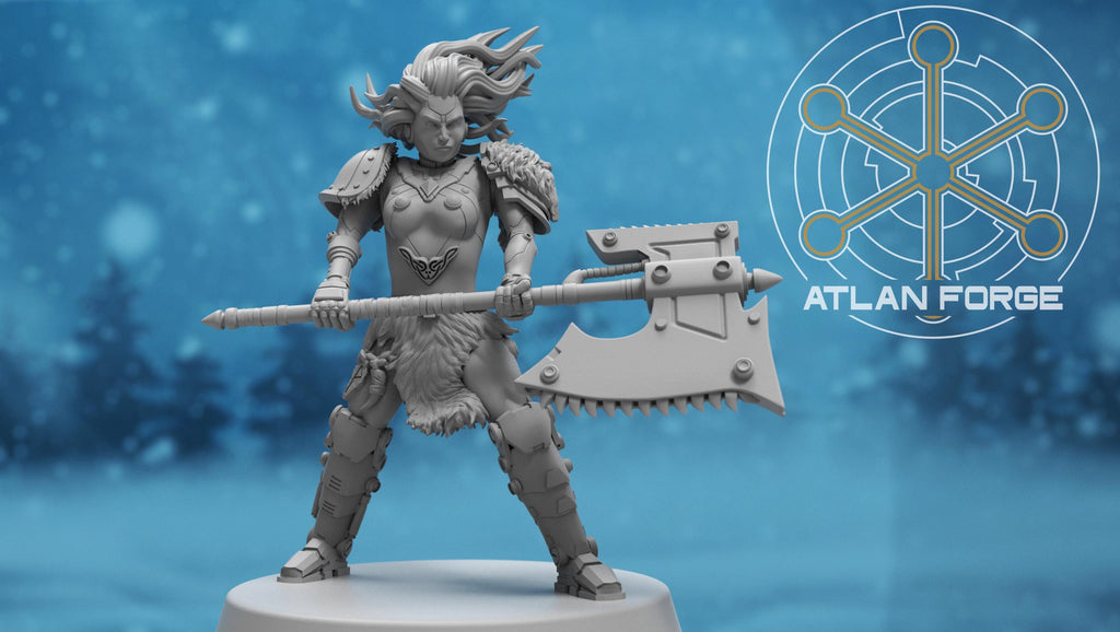 Doncellas Asgardianas Furia Tormentosa - Atlan Forge