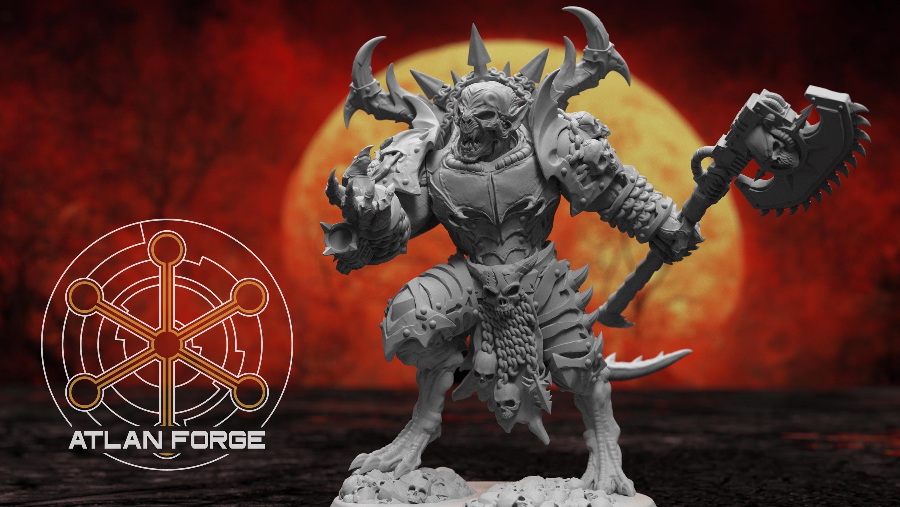 Vampire Overlord - 60mm Base - Atlan Forge