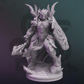 Elf Cleric Paladin Miniature - Zyril the Spellknight - DM Stash