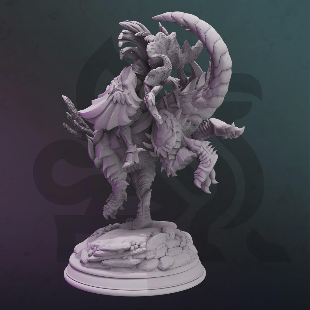 Female Elf Ranger Miniature - Glynbel, Priestess of Brinilmin - DM Stash