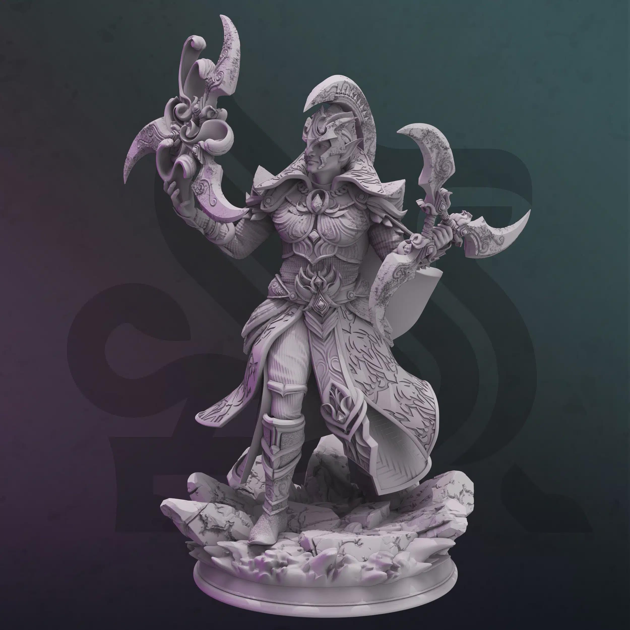 Female Half-Elf Diety - Minera, Mother of Creation - DM Stash