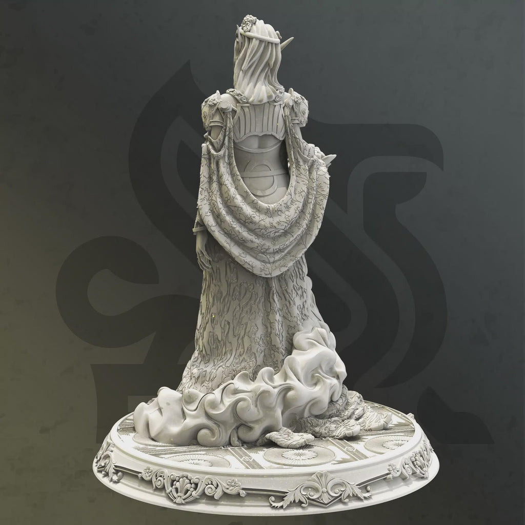 Female Elf Sorcerer Miniature - Cedhelieth, The Life Giver - DM Stash