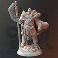 Human Barbarian Fighter Miniature - Orik Bjornstain - DM Stash