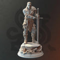 Human Ranger Barbarian Miniature - Lucian Grey - DM Stash